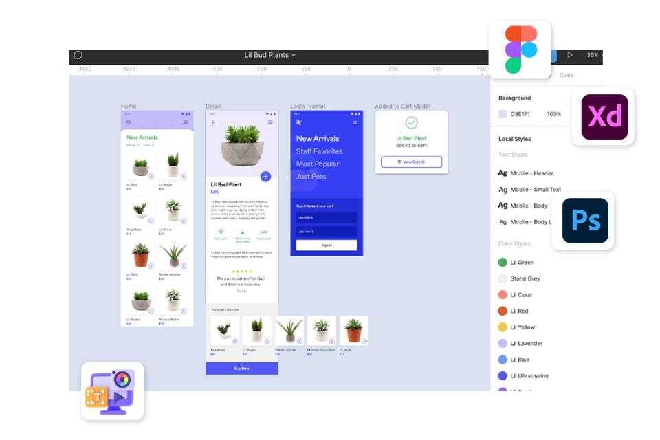 Servicii profesionale de design: logo-uri, web design, bannere, carti de vizita etc.