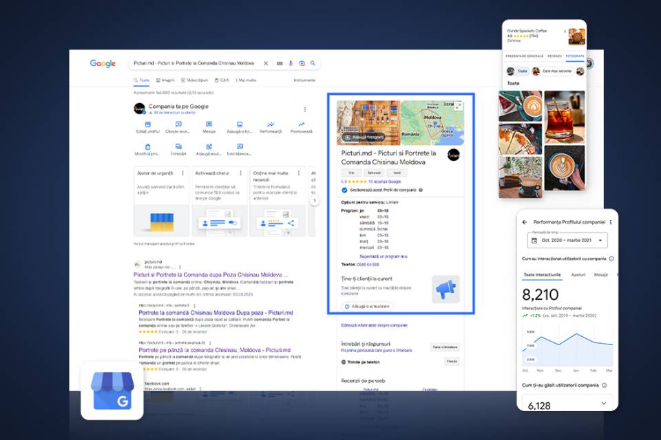 Creare și dezvoltare de design profesional de site-uri web și aplicații mobile.