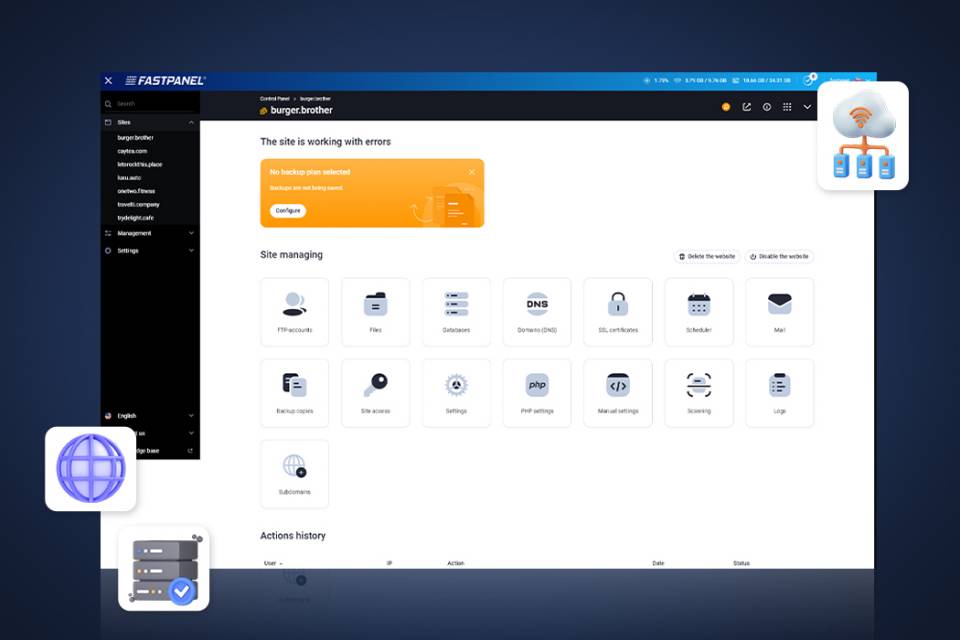 Servicii de Hosting - Găzduire Sigură și Performantă pentru Site-ul dvs!